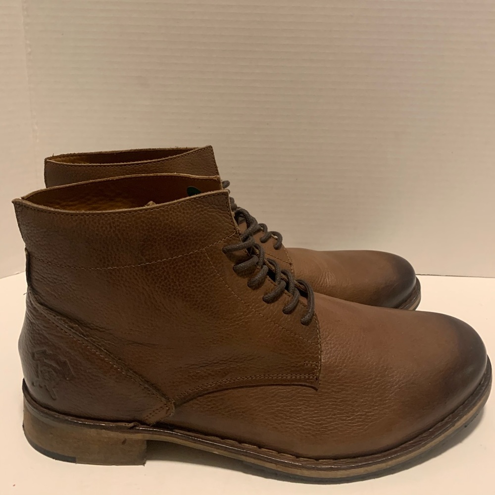 Hound And Hammer Brown Leather Boots